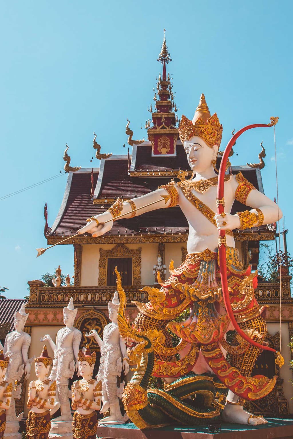 Wat Sang Kaew Phothiyan, Lotus Temple, Chiang Rai, Thailand