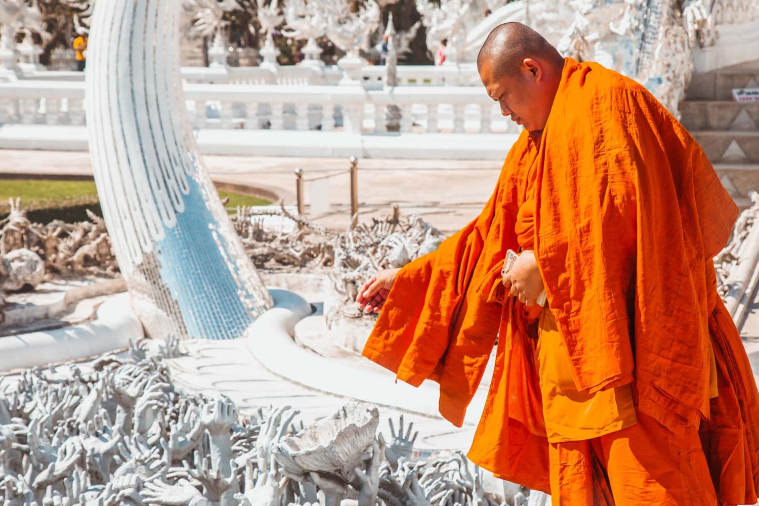 Wat Rong Khun, White Temple, Chiang Rai, Thailand