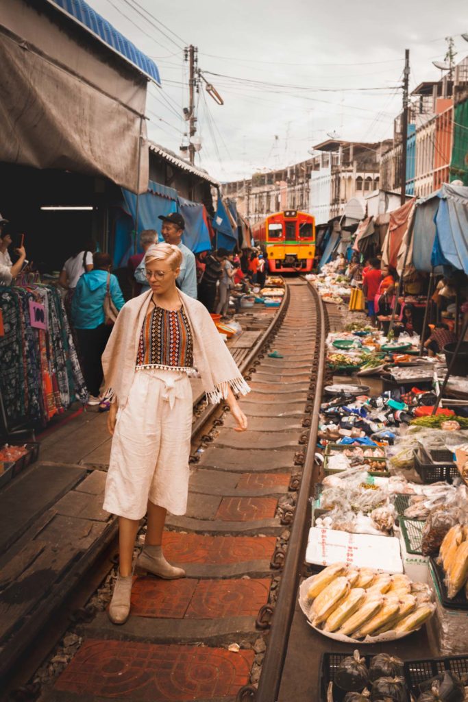 Mae Klong Railway Market, Instagram Bangkok