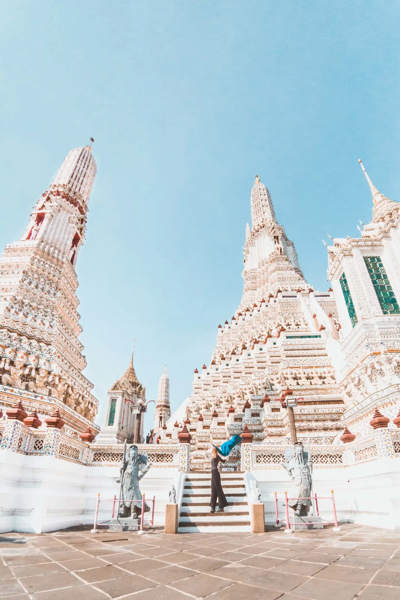 Wat Arun, White Temple, Thonburi, Bangkok