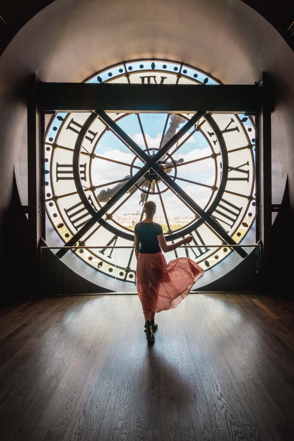 Clock at Musée d'Orsay, Paris