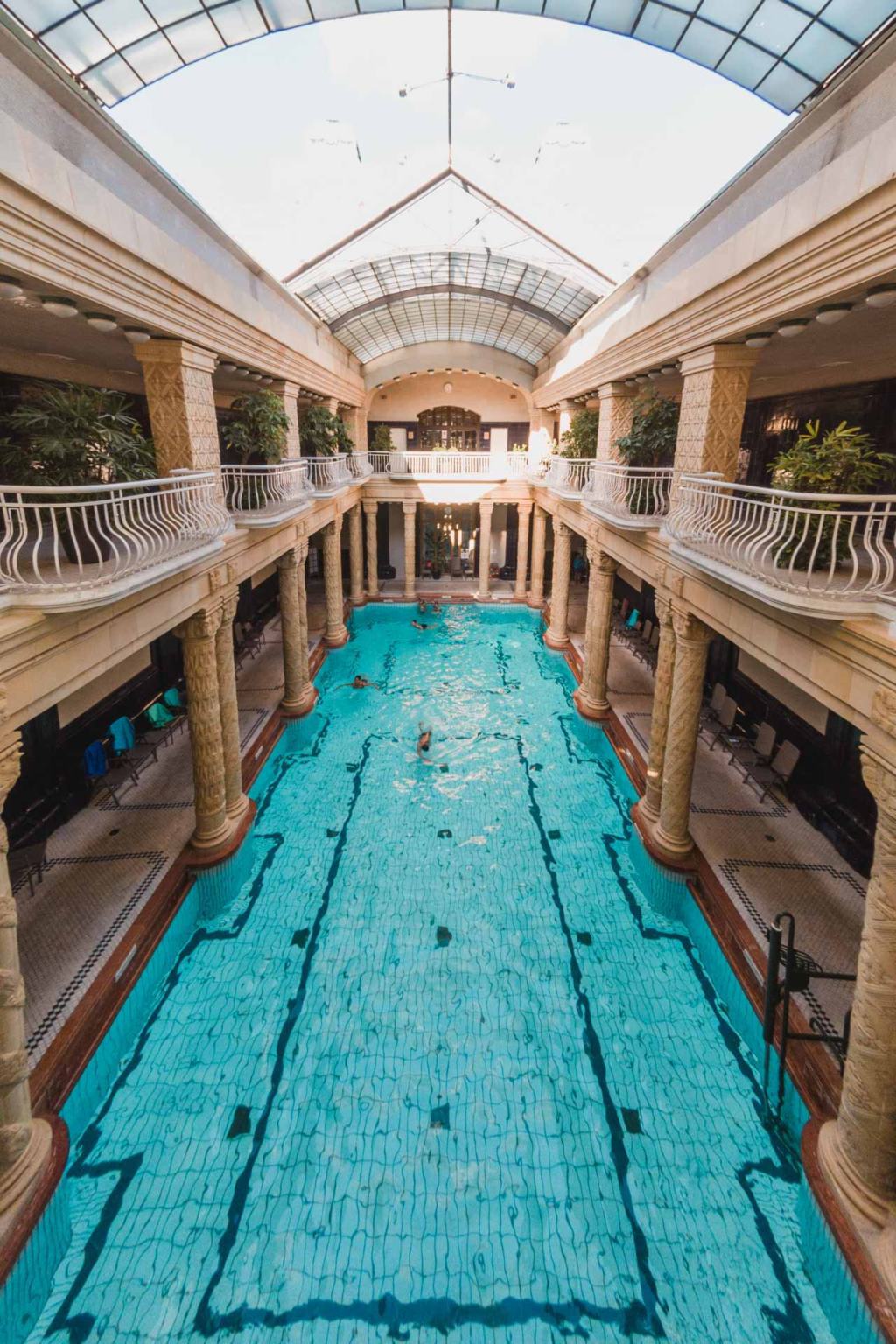 Géllert Baths, Thermal Bath, Budapest, Hungary