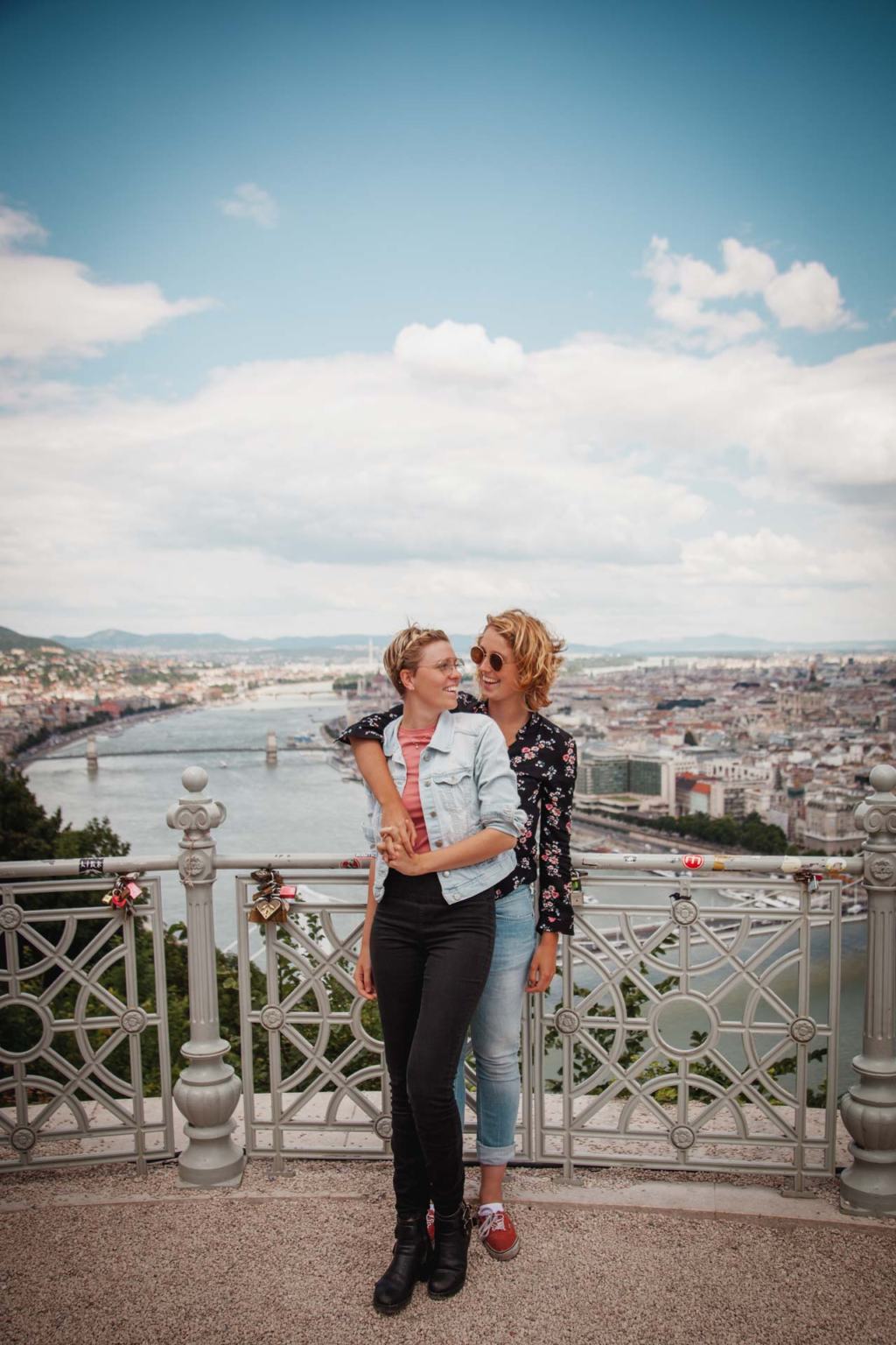 Géllert Hill view, Budapest, Hungary