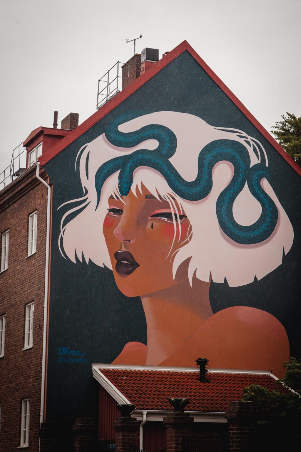 Helsingborg Street Art, Vera Primavera, Skåne, Sweden