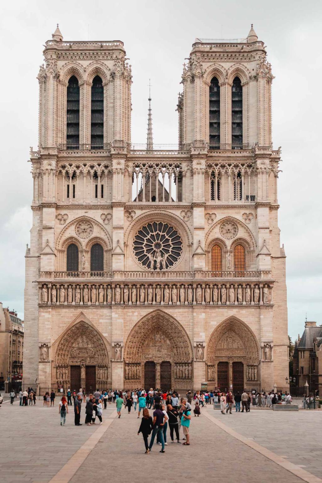 Notre Dame Cathedral view, Paris Photography