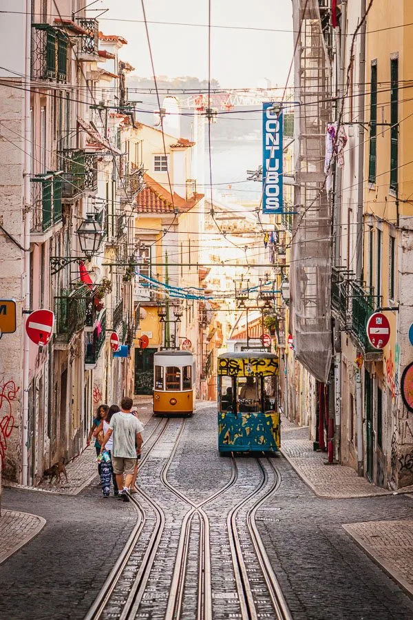 Elevador da Bica de Duarte Belo, Lisbon funicular, Portugal