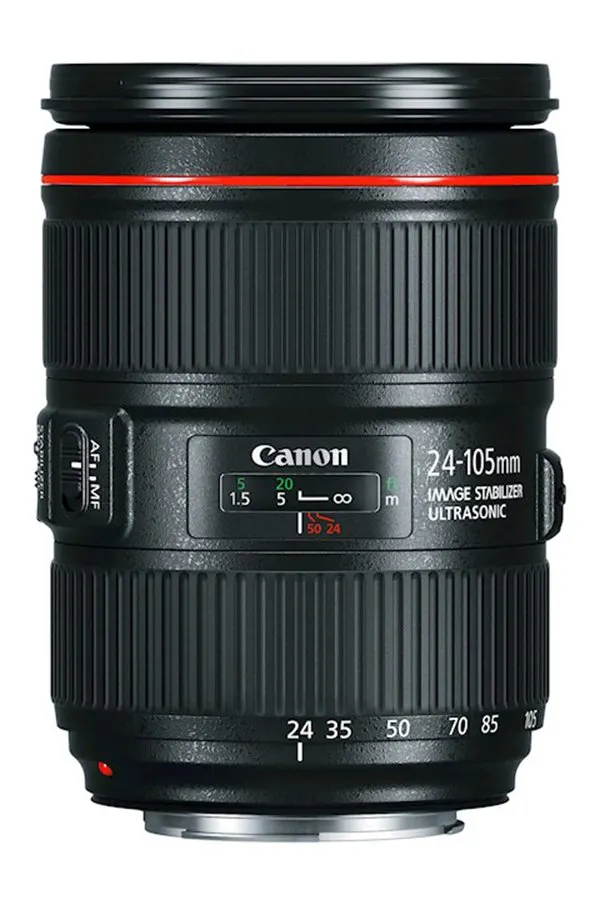 WIDE-TO-TELEPHOTO ZOOM LENS Canon EF 24-105mm f:4L IS USM
