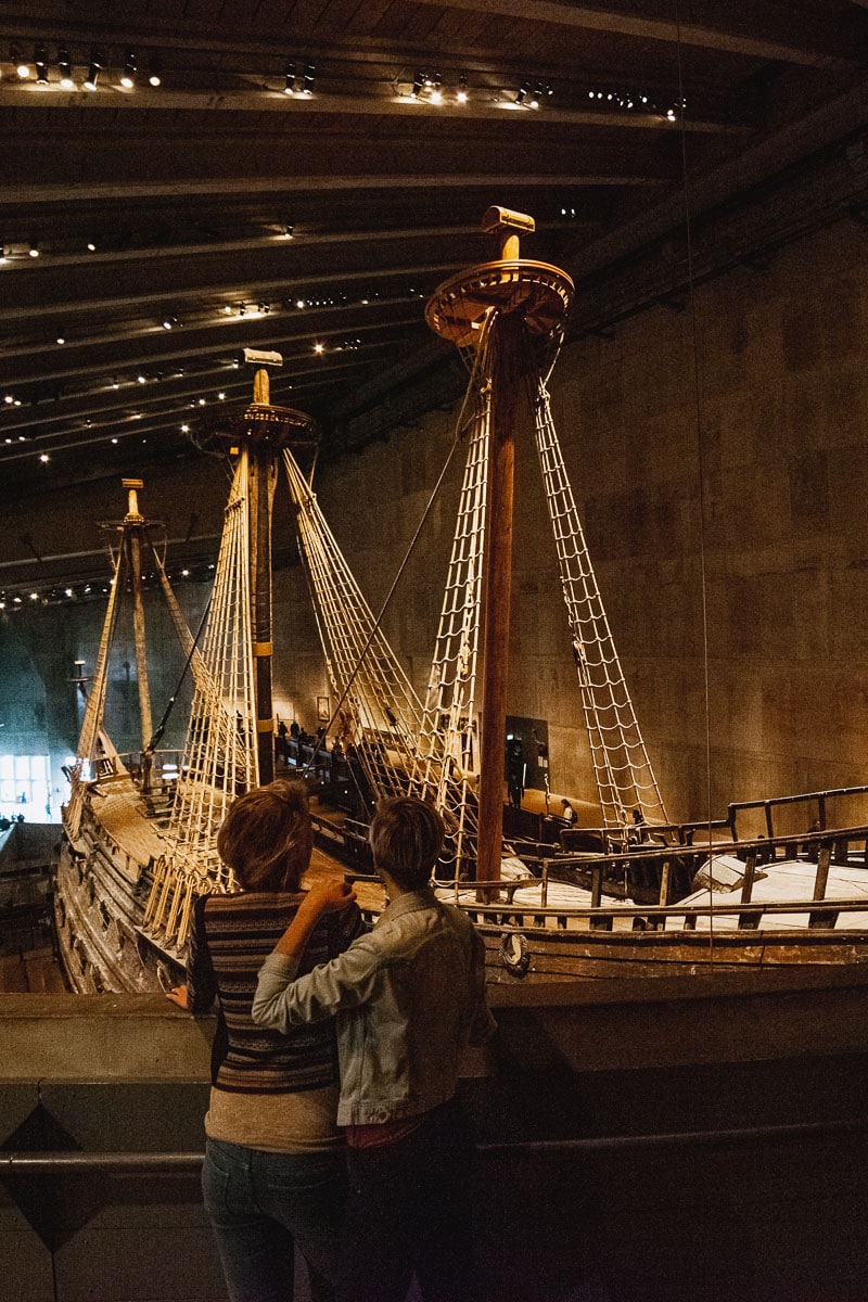 Vasamuseet, Vasa Museum, Djurgården, Stockholm lesbian couple