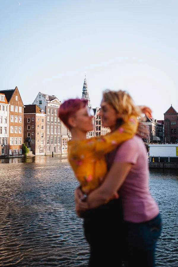 Amsterdam Lesbian Couple Vacation