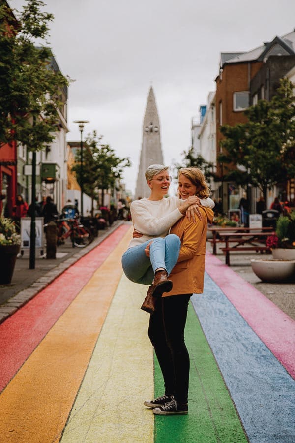 Rainbow Street Reykjavik