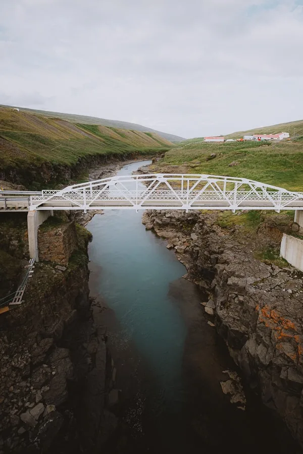 Oldest bridge in East Iceland