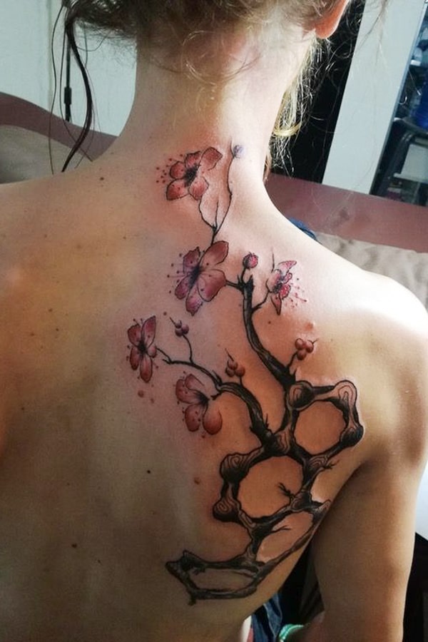 Estrogen Blooming by Olivier at Lex Roulor Tattoo