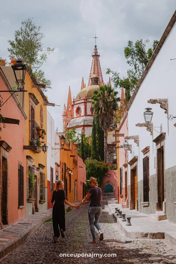La calle de Aldama San Miguel de Allende
