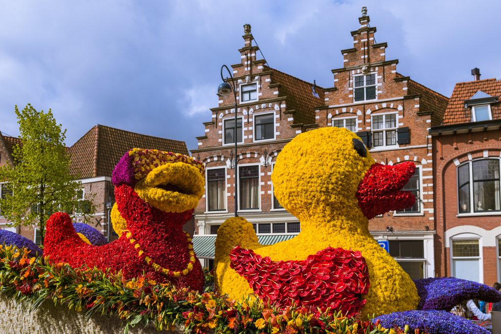 Bloemencorso Bollenstreek Flower Parade Netherlands