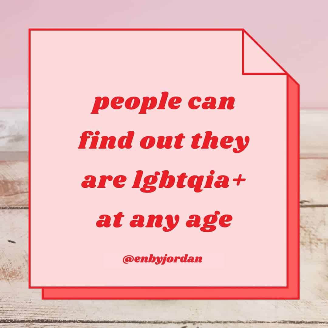 People can find out they are LGBTQIA+ at any age by Jordan Benedetti