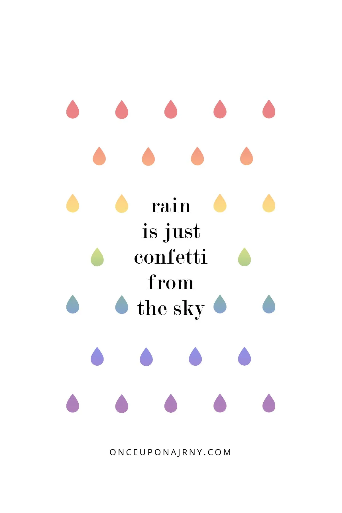 Rain is just confetti from the sky lgbtq quotes