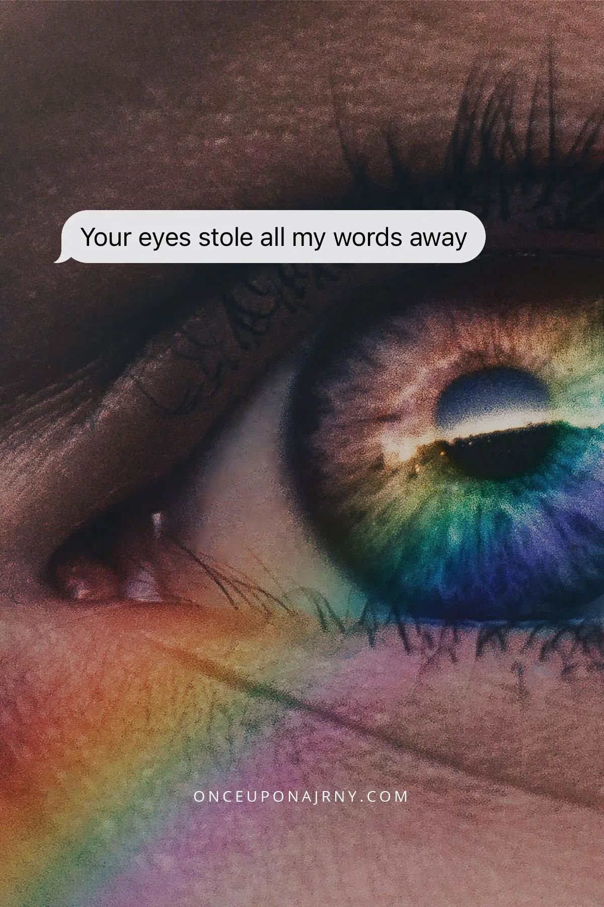 Your eyes stole all my words away queer quotes