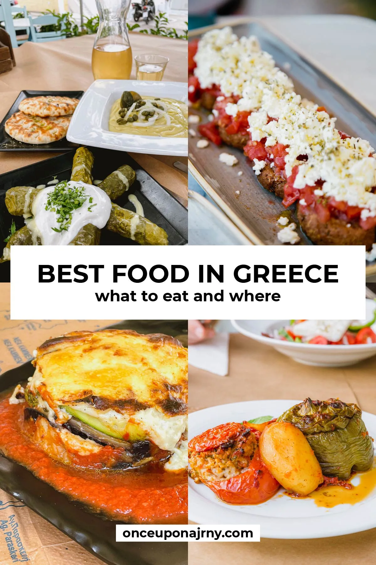 Best food in Greece