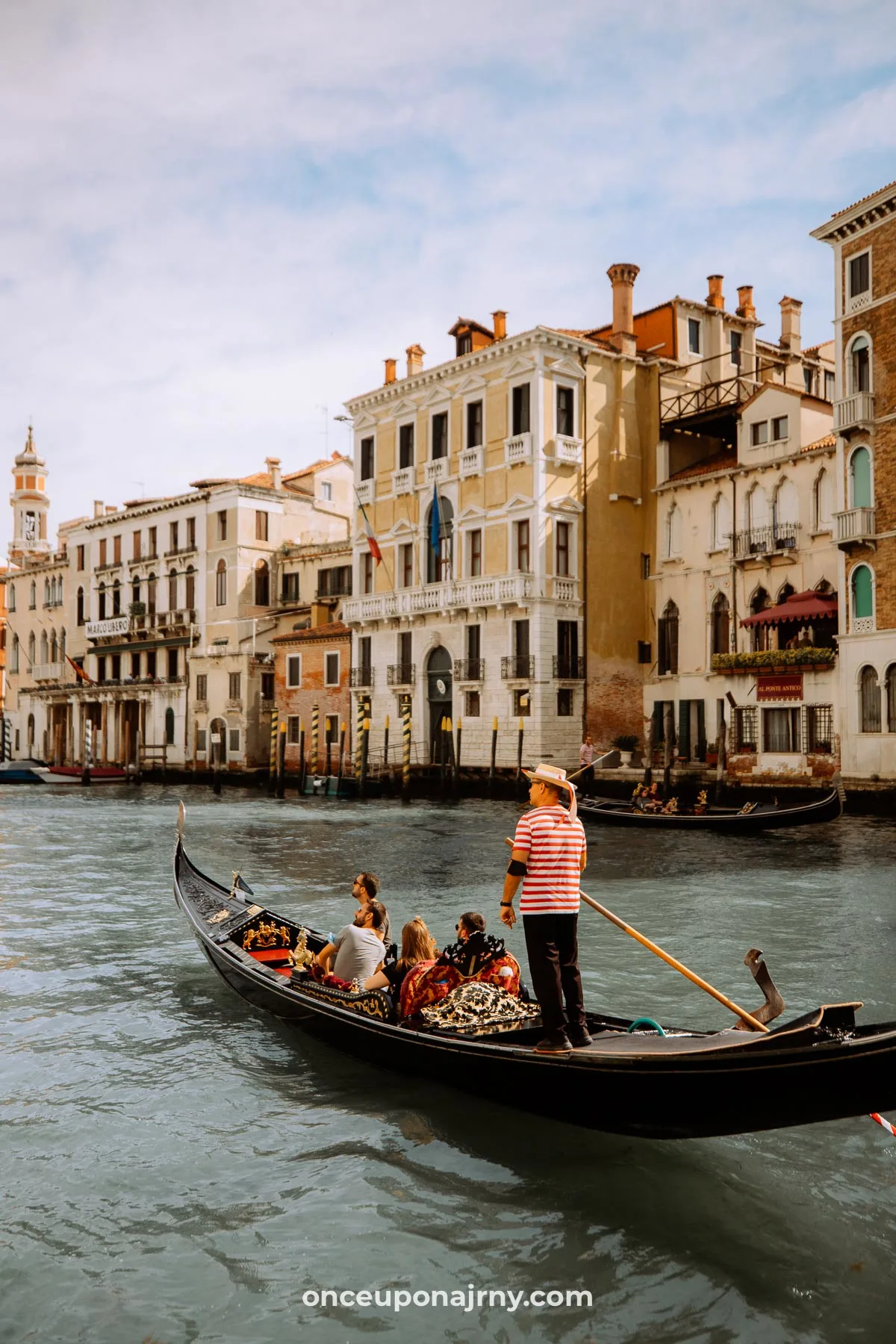 Grand Canal Venice with gondola