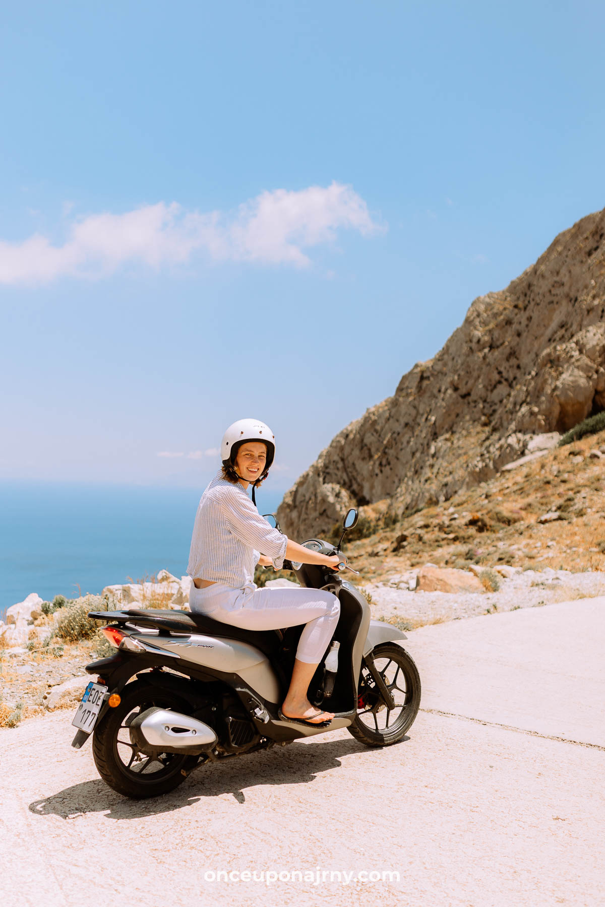 Scooter rental Santorini, Greece