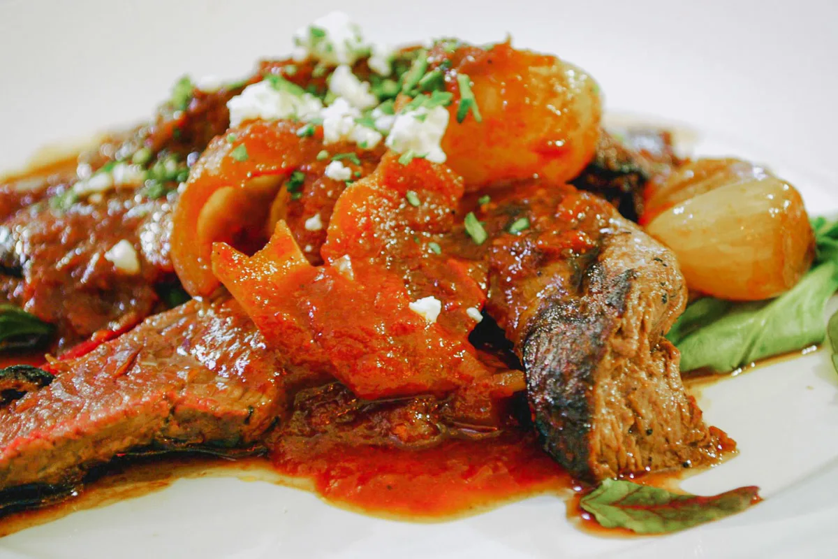 Stifado Beef Stew Greek dishes