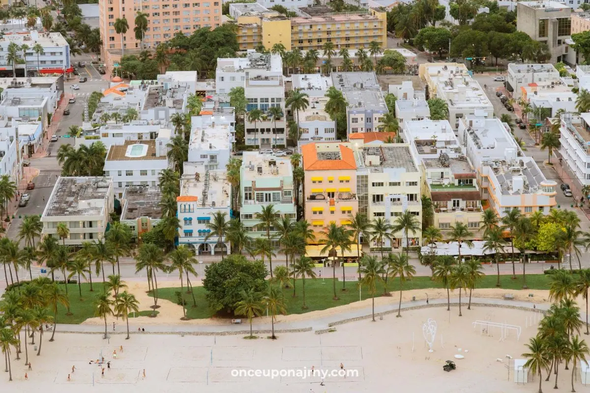 Art Deco District Miami Ocean Drive Miami South Beach