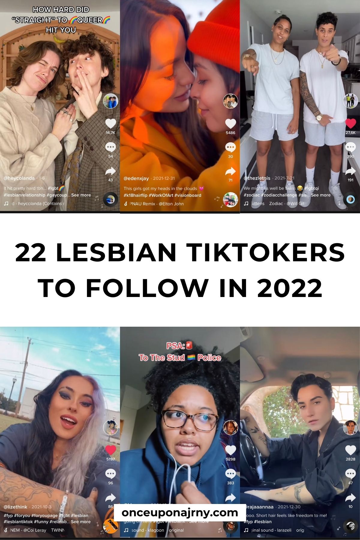 22 Lesbian TikTokers To Follow In 2022