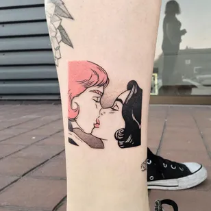 Lesbian Tattoo by James Laud Mr Lauder