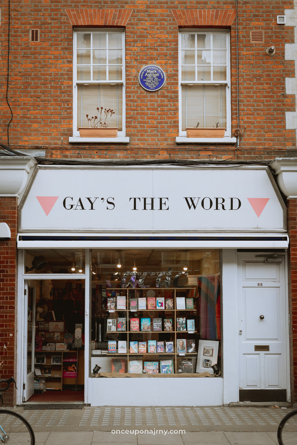 Gay's the Word London Gay bookstore