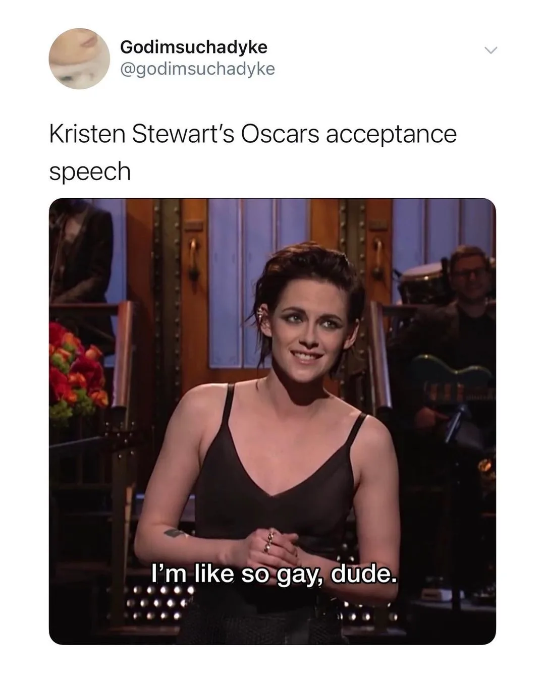 Kristen Stewart’s SNL Coming Out