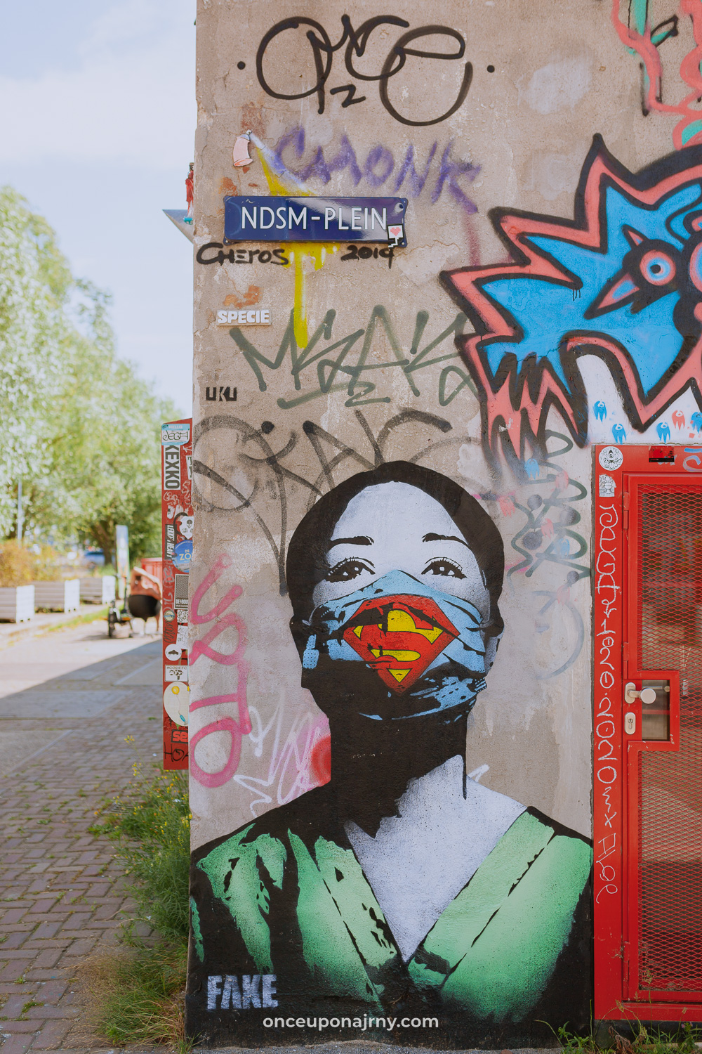 Street art Amsterdam NDSM Werf