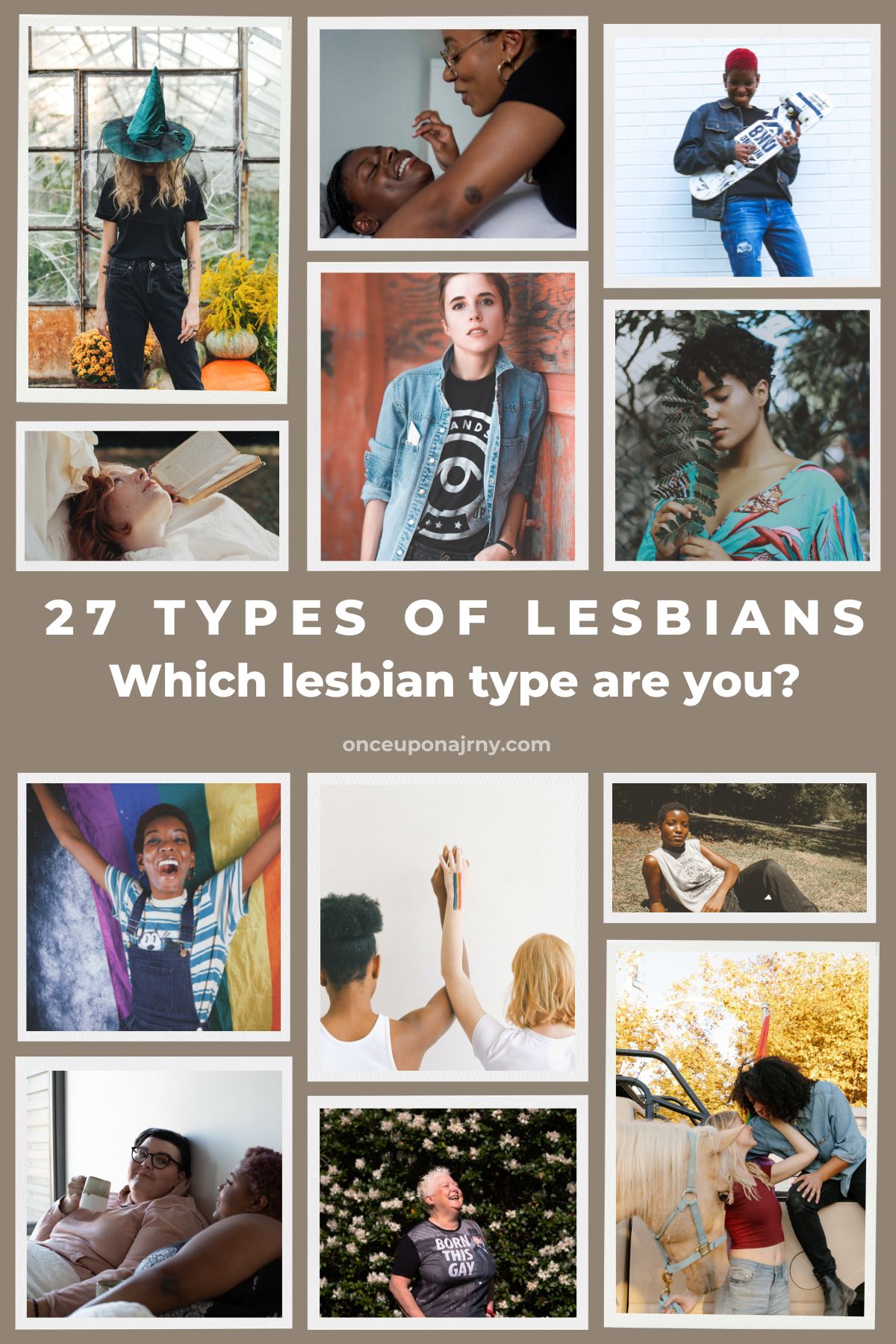 Types of lesbians Pinterest