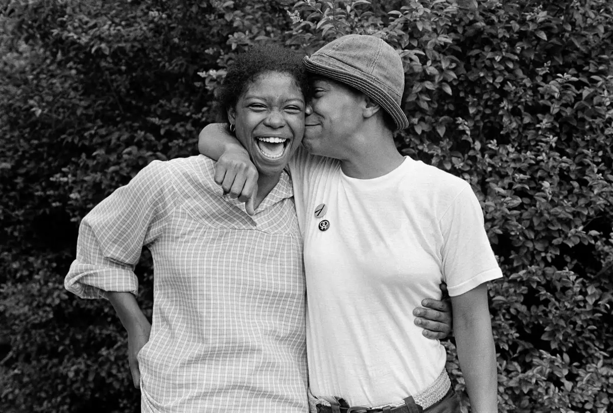 Gloria and Charmaine. Baltimore, 1979.JEB (Joan E. Biren)