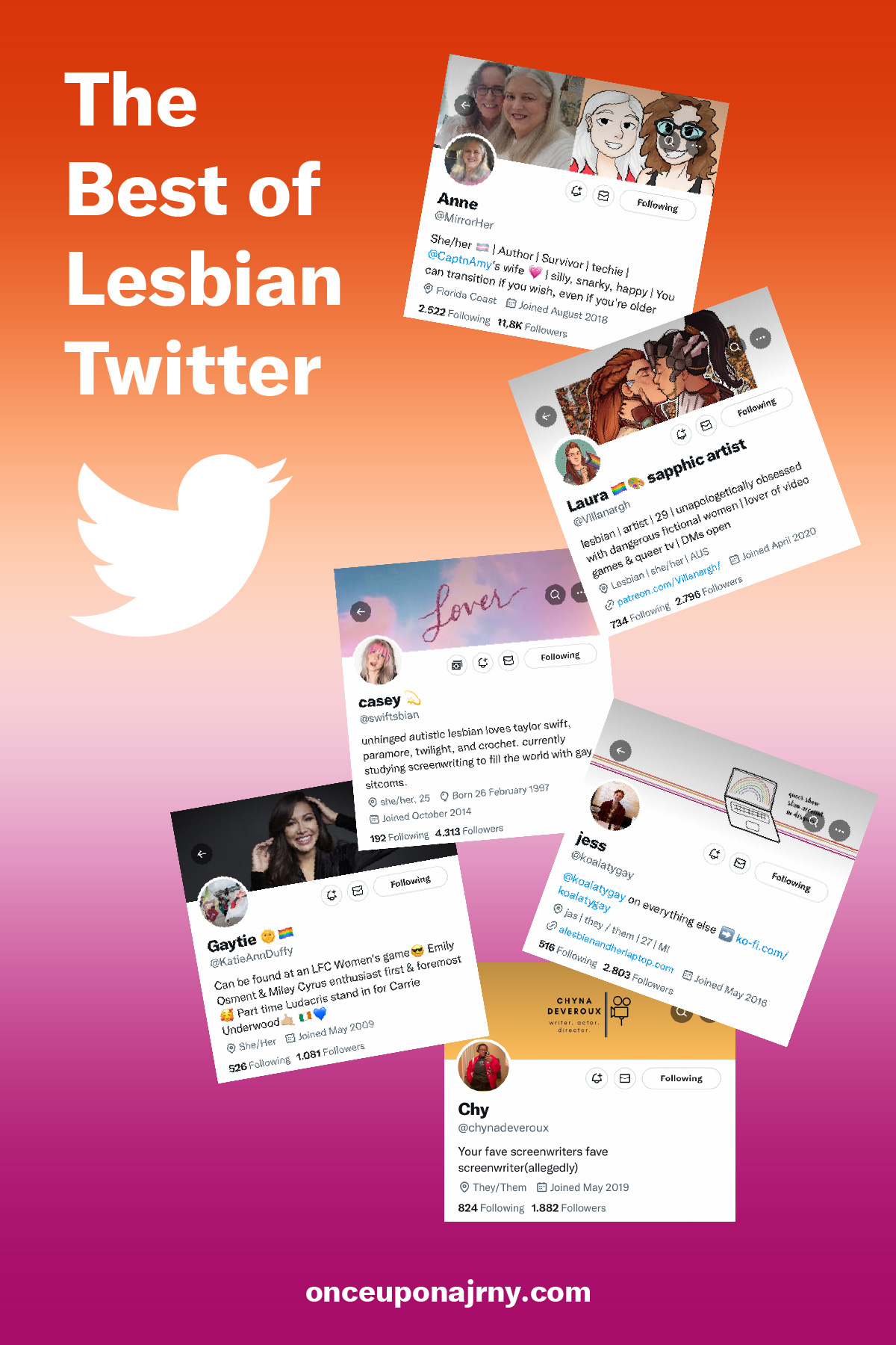 The Best of Lesbian Twitter onceuponajrny.com
