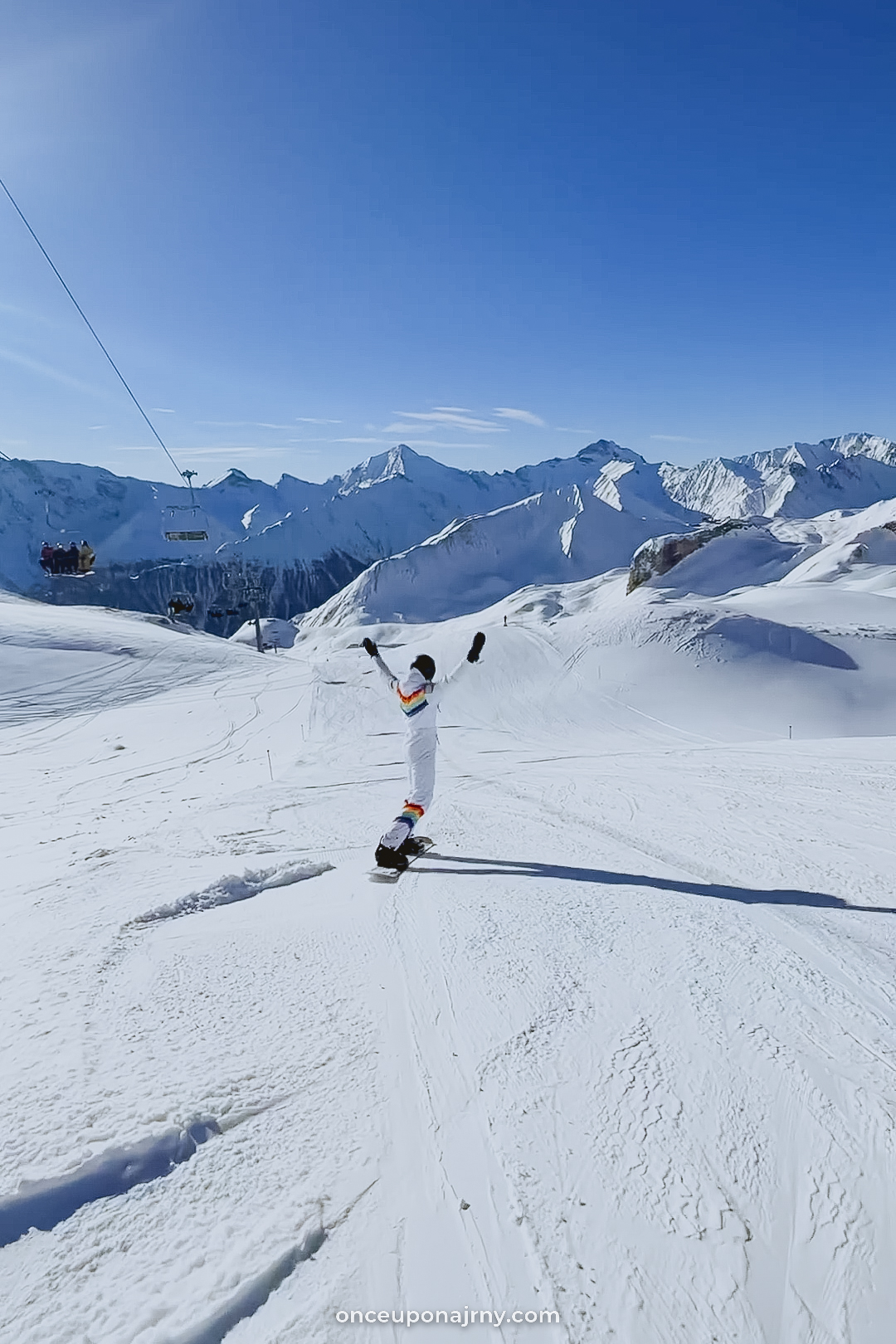 snowboarding in ischgl