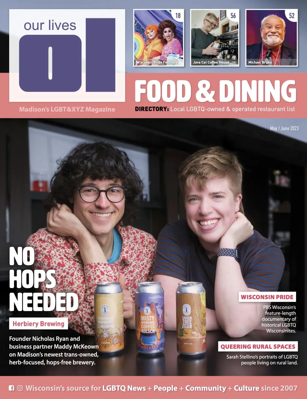 Our Lives Magazine LGBTQ Madison Wisconsin